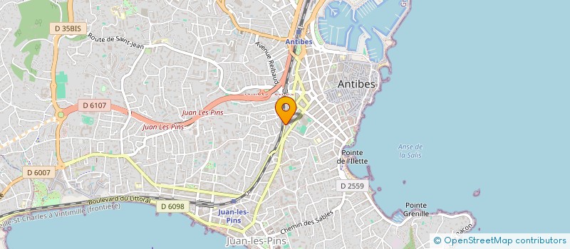localisation de l'entreprise MONSIEUR MOHAMED YOUSSEF à ANTIBES