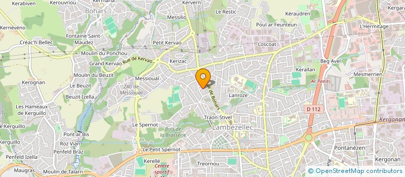 localisation de l'entreprise MONSIEUR MOHAMED YOUSSOUF à BREST