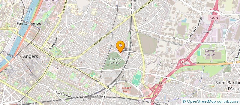 localisation de l'entreprise MONSIEUR MOHAMED YOUSSOUF ISSA à ANGERS