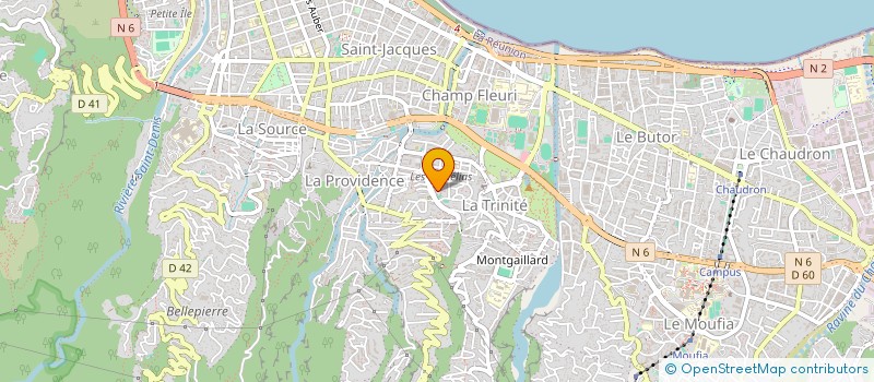 localisation de l'entreprise MONSIEUR MOHAMED YOUSSOUFA  SAINT DENIS