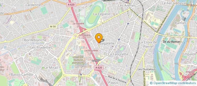 localisation de l'entreprise MONSIEUR MOHAMED ZAAM à TOULOUSE
