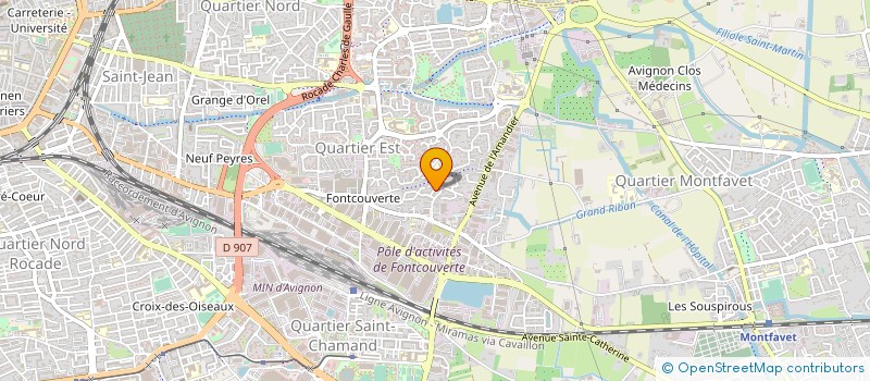 localisation de l'entreprise MONSIEUR MOHAMED ZABETI à AVIGNON