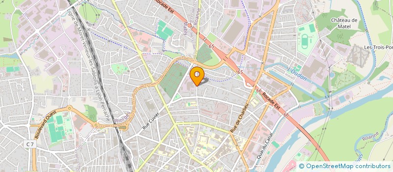 localisation de l'entreprise MONSIEUR MOHAMED ZADOUK à ROANNE