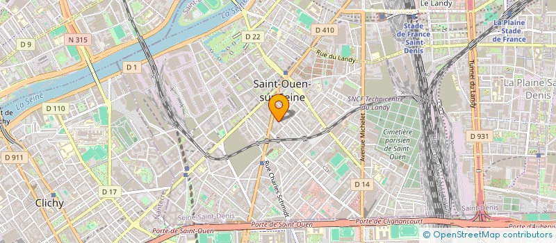 localisation de l'entreprise MONSIEUR MOHAMED ZAGHDOUDI à SAINT-OUEN-SUR-SEINE