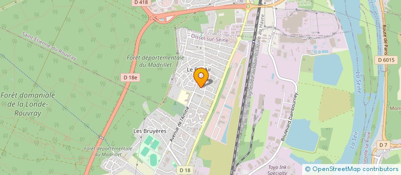 localisation de l'entreprise MONSIEUR MOHAMED ZAGHOUANI  OISSEL