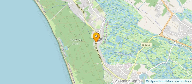 localisation de l'entreprise MONSIEUR MOHAMED ZAGROUBA  SAINT-TROJAN-LES-BAINS