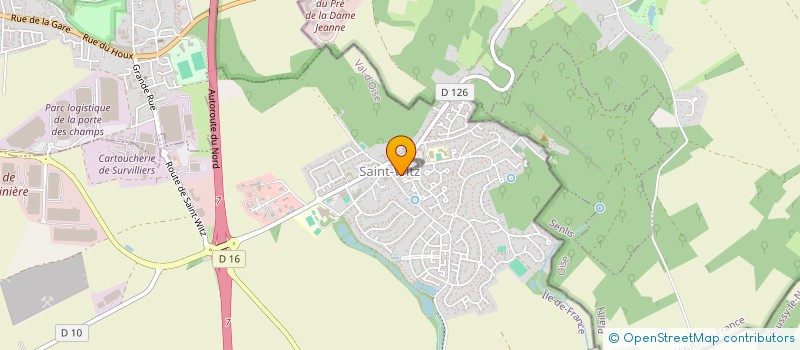 localisation de l'entreprise MONSIEUR MOHAMED ZAHAR  SAINT-WITZ