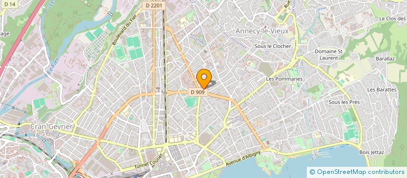 localisation de l'entreprise MONSIEUR MOHAMED ZAHRANI  ANNECY