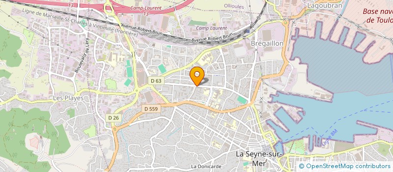 localisation de l'entreprise MONSIEUR MOHAMED ZAITER à LA SEYNE-SUR-MER