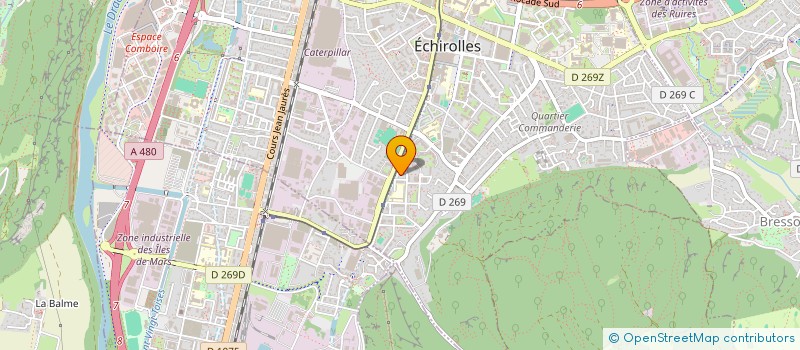 localisation de l'entreprise MONSIEUR MOHAMED ZAKARIA  ECHIROLLES