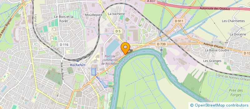 localisation de l'entreprise MONSIEUR MOHAMED ZAKI  ROCHEFORT