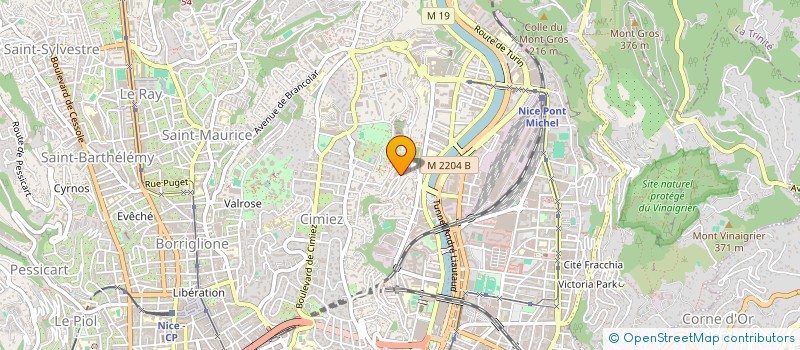 localisation de l'entreprise MONSIEUR MOHAMED ZAKI LADHARI à NICE
