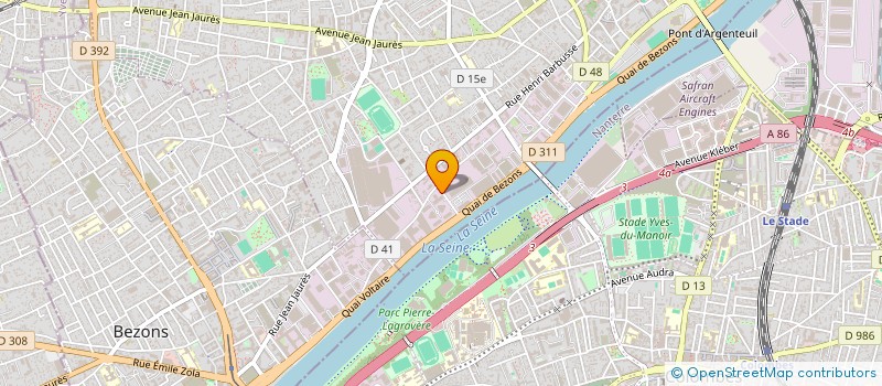 localisation de l'entreprise MONSIEUR MOHAMED ZAKKARYA HAMED  ARGENTEUIL