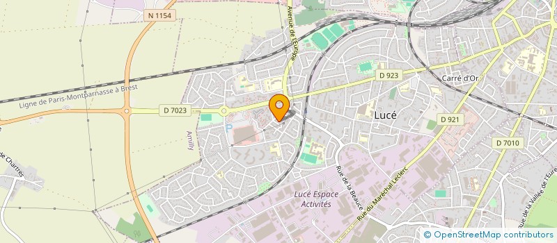 localisation de l'entreprise MONSIEUR MOHAMED ZAOUAM à LUCE