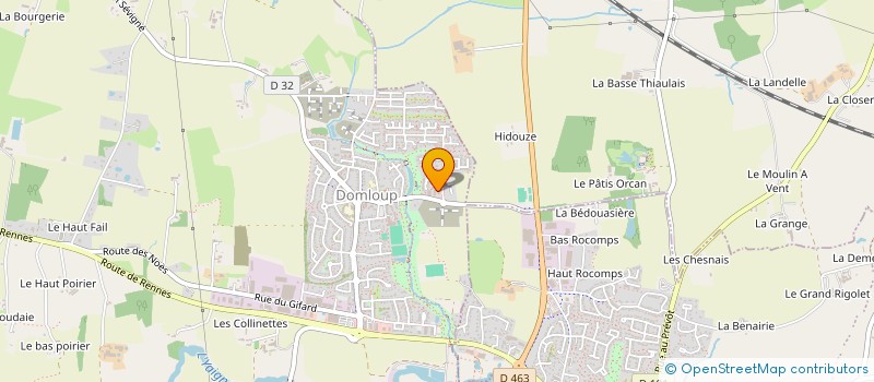 localisation de l'entreprise MONSIEUR MOHAMED ZAOUIT  DOMLOUP