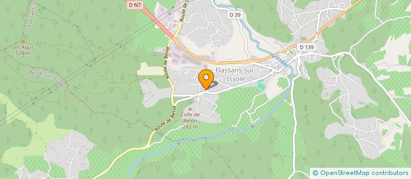 localisation de l'entreprise MONSIEUR MOHAMED ZARAGH  FLASSANS-SUR-ISSOLE