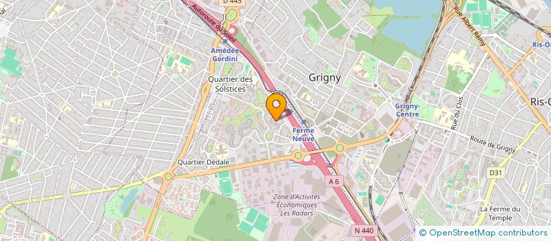 localisation de l'entreprise MONSIEUR MOHAMED ZARDOUA à GRIGNY