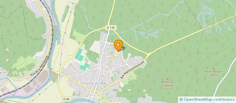 localisation de l'entreprise MONSIEUR MOHAMED ZARROUY  CHOISY-AU-BAC