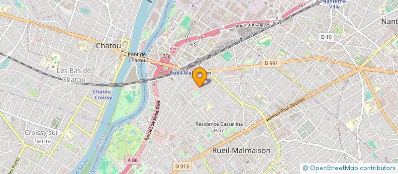 localisation de l'entreprise MONSIEUR MOHAMED ZAYANI à RUEIL-MALMAISON