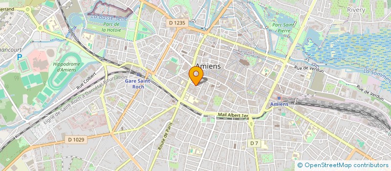 localisation de l'entreprise MONSIEUR MOHAMED ZBIDA à AMIENS
