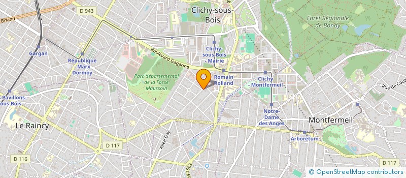 localisation de l'entreprise MONSIEUR MOHAMED ZEGHOUDI à CLICHY-SOUS-BOIS