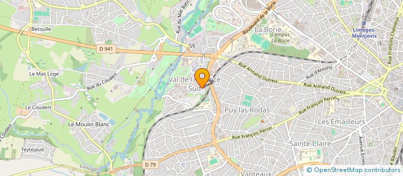 localisation de l'entreprise MONSIEUR MOHAMED ZEGHOUDI à LIMOGES