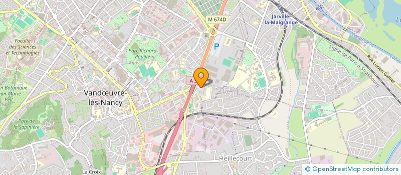 localisation de l'entreprise MONSIEUR MOHAMED ZEMMOURI  VANDUVRE-LES-NANCY