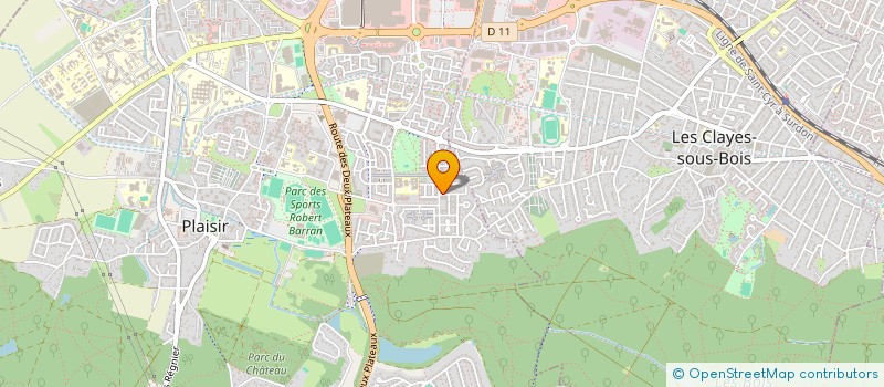 localisation de l'entreprise MONSIEUR MOHAMED ZENATI  PLAISIR