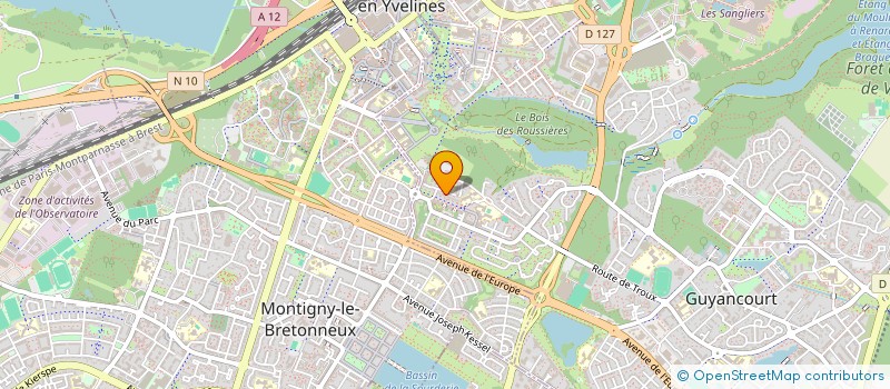 localisation de l'entreprise MONSIEUR MOHAMED ZENATI  GUYANCOURT