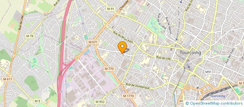 localisation de l'entreprise MONSIEUR MOHAMED ZENDAOUA  TOURCOING