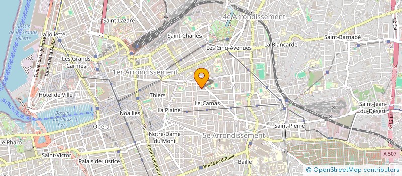 localisation de l'entreprise MONSIEUR MOHAMED ZENNADI  MARSEILLE