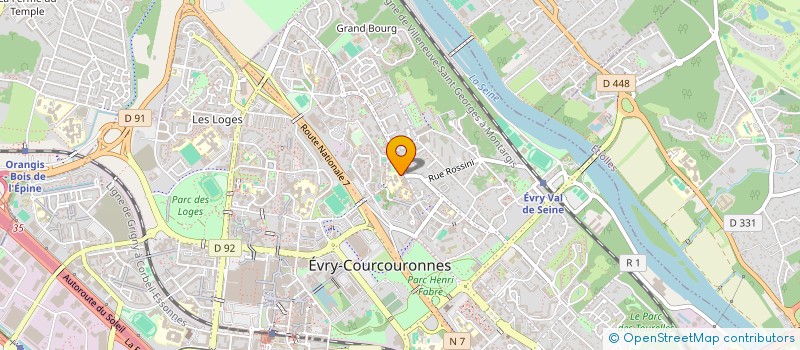 localisation de l'entreprise MONSIEUR MOHAMED ZENNANE à EVRY-COURCOURONNES