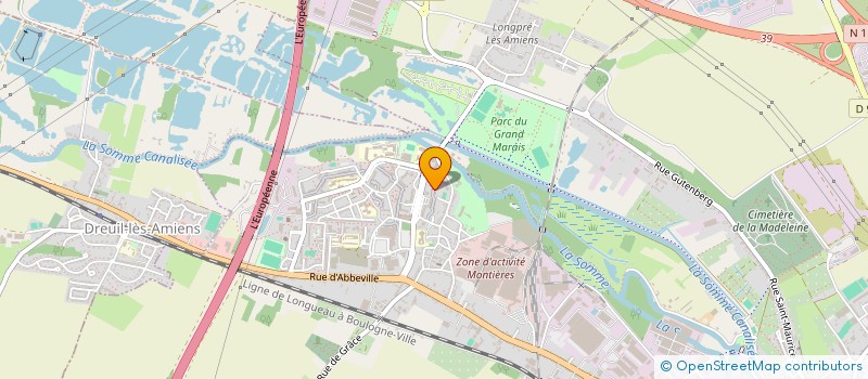 localisation de l'entreprise MONSIEUR MOHAMED ZERIOUH à AMIENS