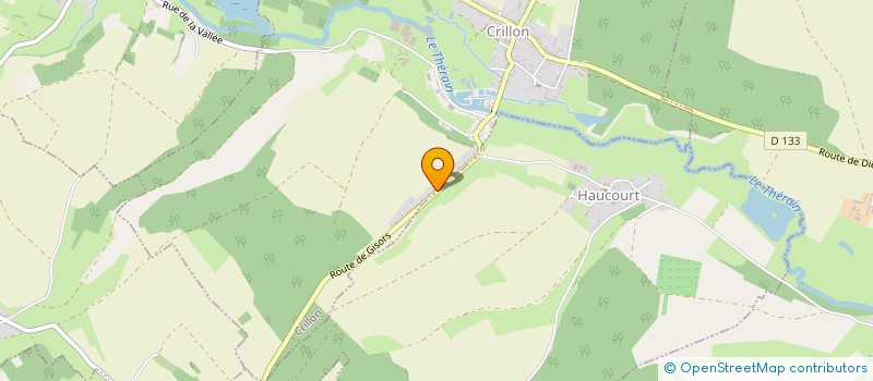 localisation de l'entreprise MONSIEUR MOHAMED ZERROUKI  CRILLON