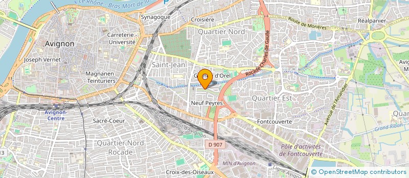 localisation de l'entreprise MONSIEUR MOHAMED ZERZOUR  AVIGNON