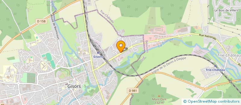 localisation de l'entreprise MONSIEUR MOHAMED ZHIR  GISORS