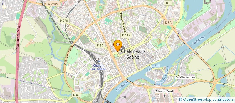 localisation de l'entreprise MONSIEUR MOHAMED ZIANE à CHALON-SUR-SAONE