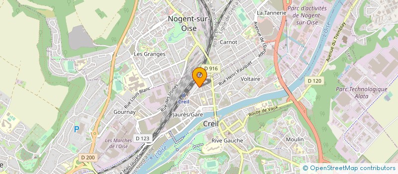 localisation de l'entreprise MONSIEUR MOHAMED ZIANE à CREIL