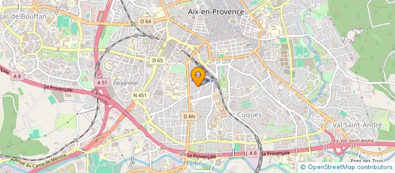 localisation de l'entreprise MONSIEUR MOHAMED ZIANI à AIX-EN-PROVENCE