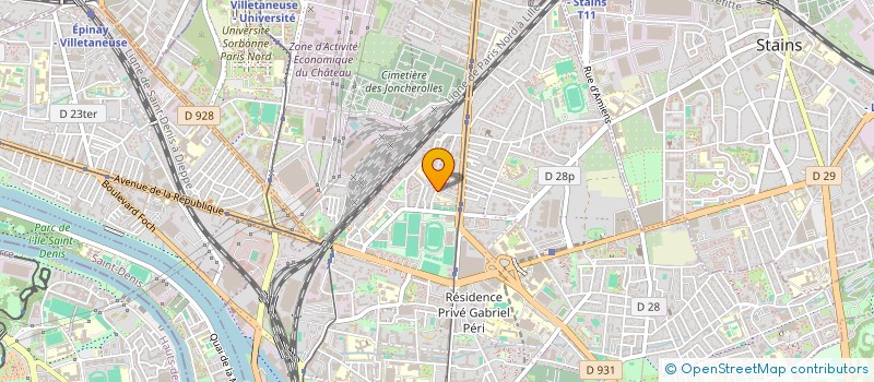 localisation de l'entreprise MONSIEUR MOHAMED ZIANI  SAINT-DENIS