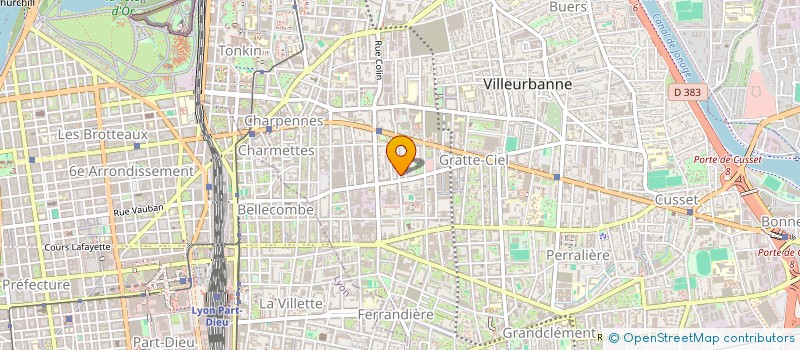 localisation de l'entreprise MONSIEUR MOHAMED ZIED BAALOUCH  VILLEURBANNE