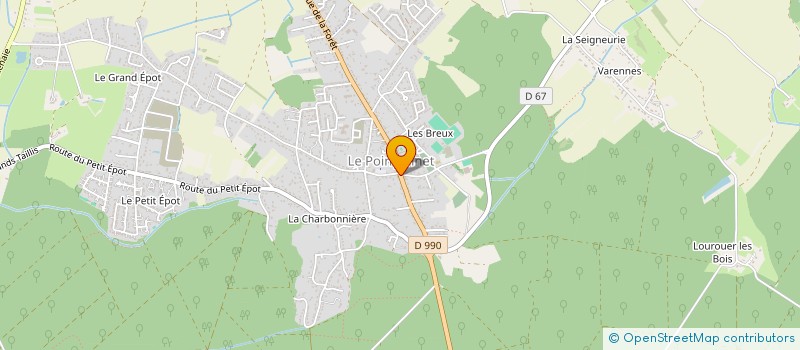 localisation de l'entreprise MONSIEUR MOHAMED ZIOUAAL à LE POINCONNET