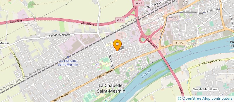 localisation de l'entreprise MONSIEUR MOHAMED ZIRAR à LA CHAPELLE-SAINT-MESMIN