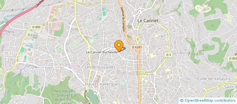 localisation de l'entreprise MONSIEUR MOHAMED ZLAOUIA à LE CANNET