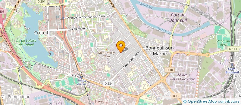 localisation de l'entreprise MONSIEUR MOHAMED ZOUAGHI  BONNEUIL-SUR-MARNE