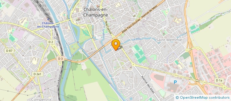localisation de l'entreprise MONSIEUR MOHAMED ZOUAOUI  CHALONS-EN-CHAMPAGNE