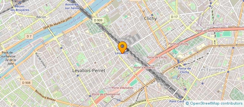 localisation de l'entreprise MONSIEUR MOHAMED ZOUARH à LEVALLOIS-PERRET