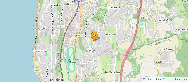 localisation de l'entreprise MONSIEUR MOHAMED ZOUARI  AIX-LES-BAINS