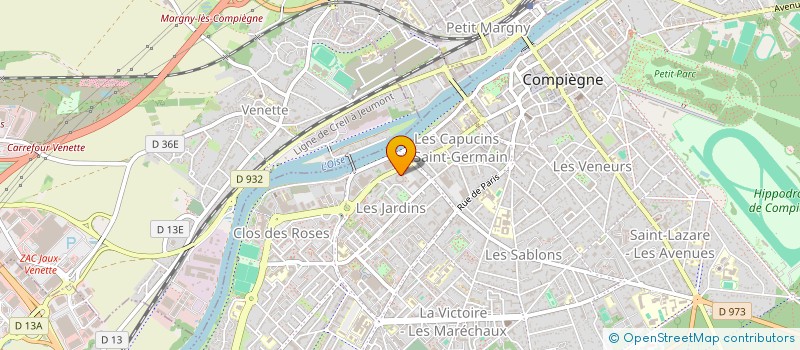 localisation de l'entreprise MONSIEUR MOHAMED ZOUARI à COMPIEGNE