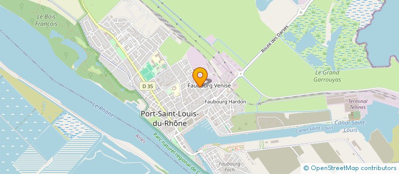localisation de l'entreprise MONSIEUR MOHAMED ZOUGARH à PORT-SAINT-LOUIS-DU-RHONE